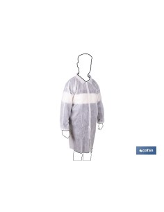 BATA BLANCA DESECHABLE DE PP TALLA ÚNICA 2