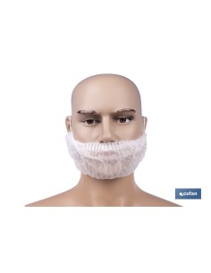CUBREBARBA DESECHABLE DE PP 100 UDS. 2