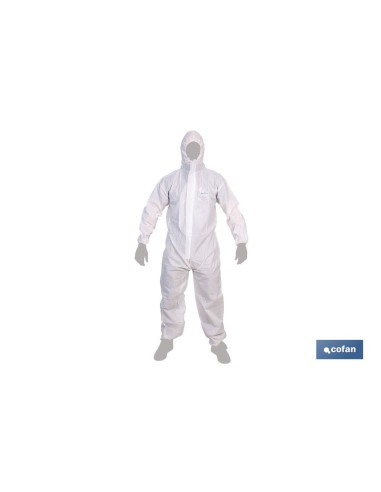 BUZO CON CAPUCHA TIPO 5 Y 6 BLANCO TALLA XL