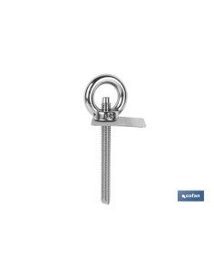 PUNTO DE ANCLAJE INOX. M12 RUPTURA +23 kN