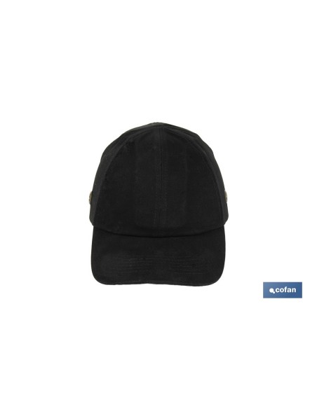 GORRA SPORT SEGURIDAD NEGRA