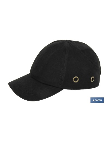 GORRA SPORT SEGURIDAD NEGRA