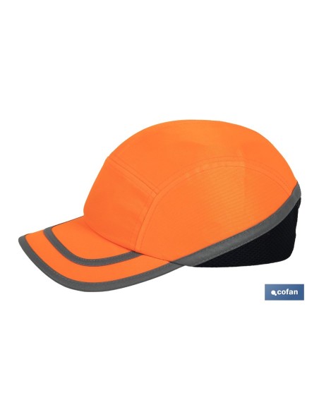 GORRA SPORT SEGURIDAD NARANJA
