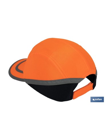 GORRA SPORT SEGURIDAD NARANJA