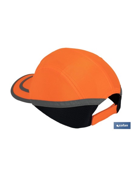 GORRA SPORT SEGURIDAD NARANJA