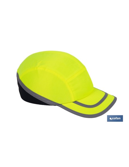 GORRA SPORT SEGURIDAD AMARILLO FLÚOR