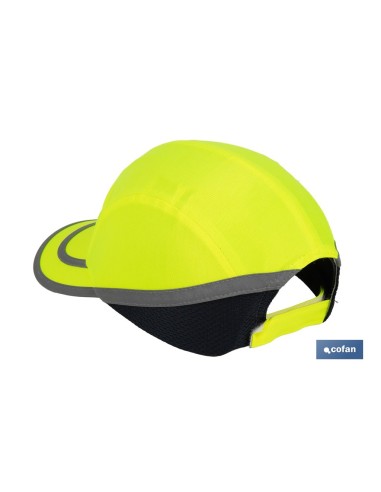 GORRA SPORT SEGURIDAD AMARILLO FLÚOR