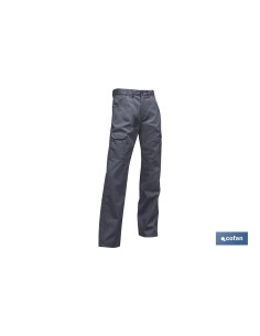 PANTALON TRABAJO SERVET 245 gms/m GRIS T-44 2