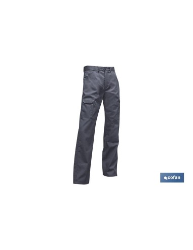 PANTALON TRABAJO SERVET 245 gms/m GRIS T-54