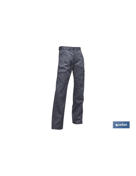 PANTALON TRABAJO SERVET 245 gms/m GRIS T-58