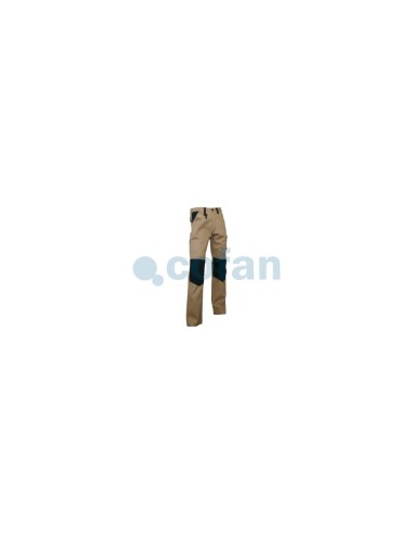PANTALON TRABAJO LENOIR 280gms/m GRIS-NEGRO T-56