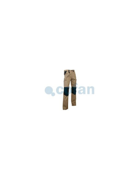 PANTALON TRABAJO LENOIR 280gms/m GRIS-NEGRO T-56
