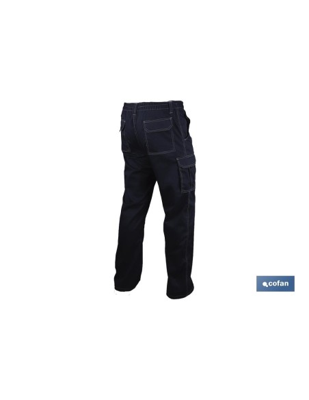 PANTALÓN DE TRABAJO TIPO DENIM MODELO GRASBERG 240 G/M2 AZUL TALLA 48