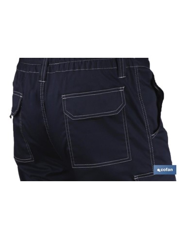 PANTALÓN DE TRABAJO TIPO DENIM MODELO GRASBERG 240 G/M2 AZUL TALLA 48