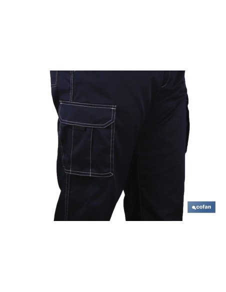 PANTALÓN DE TRABAJO TIPO DENIM MODELO GRASBERG 240 G/M2 AZUL TALLA 50