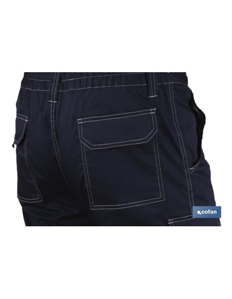PANTALÓN DE TRABAJO TIPO DENIM MODELO GRASBERG 240 G/M2 AZUL TALLA 56