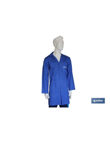 BATA AZUL OSCURA LIMEUR 100% ALGODÓN T-XXS