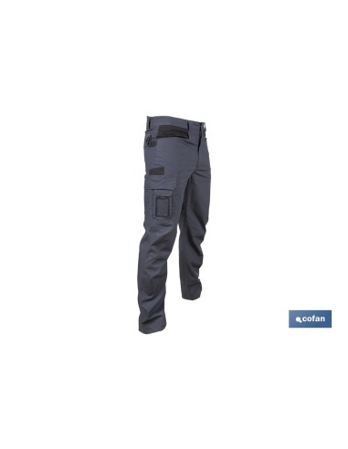 PANTALÓN DE TRABAJO LOKI ELASTANO 215 G/M2 GRIS ANTRACITA TALLA 42