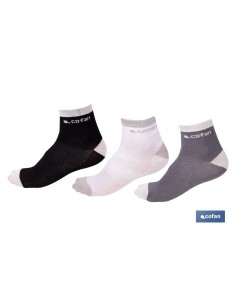 SET DE 3 PARES DE CALCETINES CAÑA MEDIA TALLAS 42-46