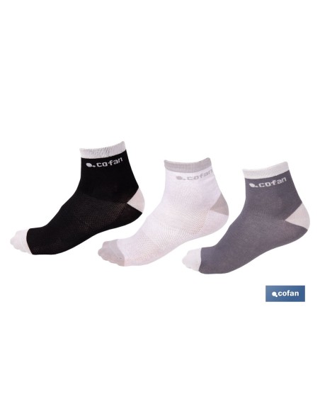 SET DE 3 PARES DE CALCETINES CAÑA MEDIA TALLAS 42-46