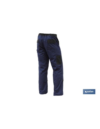 PANTALON TRAB. FLEX. JANO REGULAR FIT MAR/NEGRO T-38