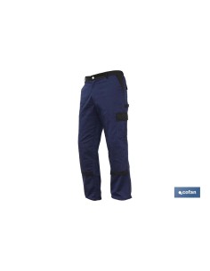 PANTALON TRAB. FLEX. JANO REGULAR FIT MAR/NEGRO T-58