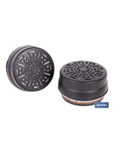 SET DE 2 FILTROS TIPO A1P3 (ADAPTABLES A MÁSCARA FACIAL)