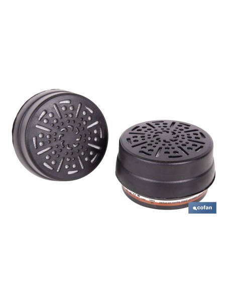 SET DE 2 FILTROS TIPO A1P3 (ADAPTABLES A MÁSCARA FACIAL)