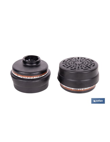 SET DE 2 FILTROS TIPO A1P3 (ADAPTABLES A MÁSCARA FACIAL)