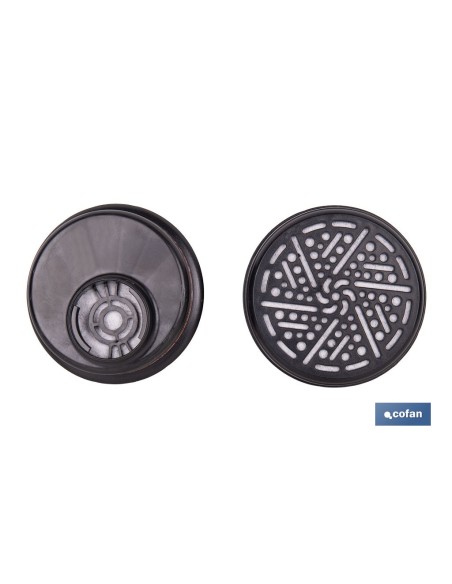 SET DE 2 FILTROS TIPO A1 (ADAPTABLES A MÁSCARA FACIAL)