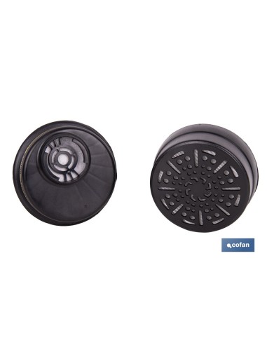 SET DE 2 FILTROS TIPO ABEK1P3 (ADAPTABLES A MÁSCARA FACIAL)