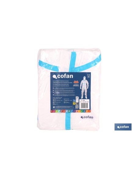 BUZO C/CAPUCHA FITOSANITARIOS ISO 27065 TALLA XXL