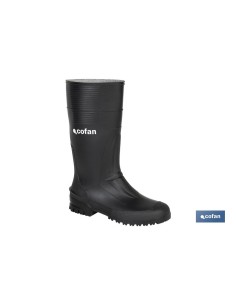 BOTA ALTA DE AGUA PVC NEGRA TALLA 37 2