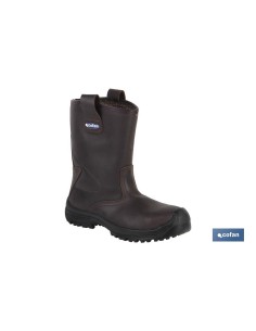 BOTA PIEL FORRADA SEGURIDAD S3 (MODELO MEGAN) T-38