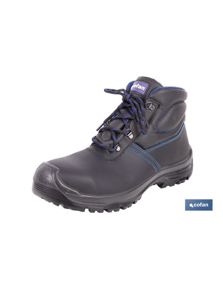 BOTA PIEL NEGRO S3 MODELO ISKUR T 44