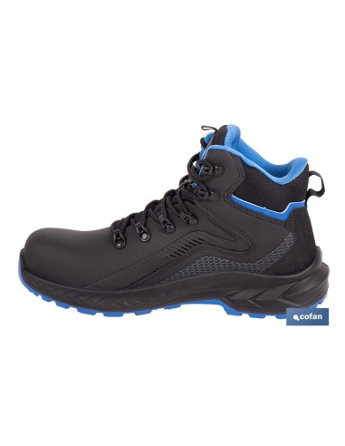 BOTA SPORT S3L FO SR AZUL/NEGRO MODELO NAMUR TALLA 45