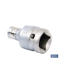 ADAPTADOR 1/4 PARA PUNTAS 1/4