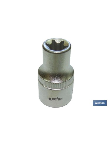 LLAVE DE VASO 1/2 TORX HEMBRA E-14