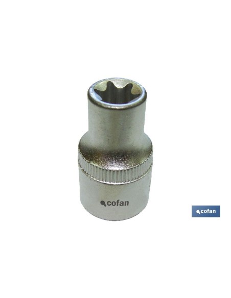 LLAVE DE VASO 1/2 TORX HEMBRA E-20