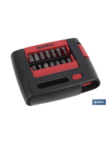 SET PUNTAS PH, PZ, TORX, SL, HEX (27 pcs.)