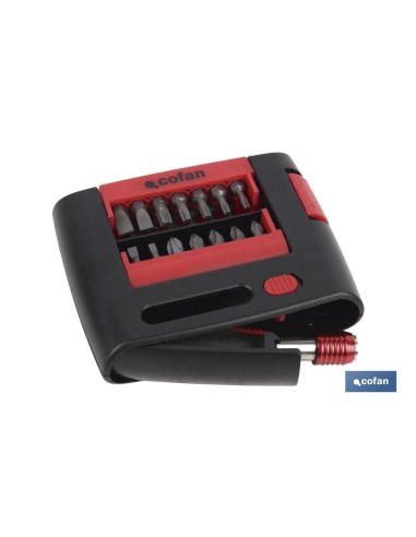 SET PUNTAS PH, PZ, TORX, SL, HEX (27 pcs.)