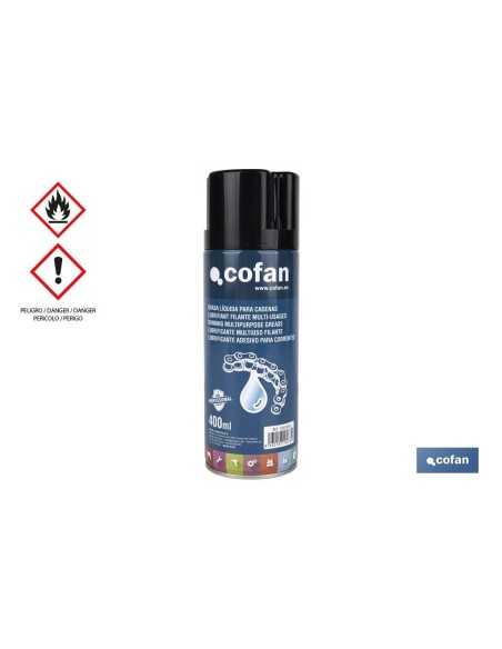GRASA ADHESIVA PARA CADENAS 400 ML