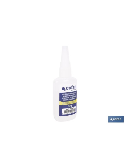 ADHESIVO CIANOACRILATO. MEDIA DENSIDAD 50 G