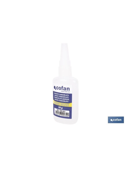 ADHESIVO CIANOACRILATO. MEDIA DENSIDAD 50 G