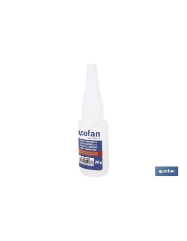 ADHESIVO CIANOACRILATO. ALTA DENSIDAD 20 G