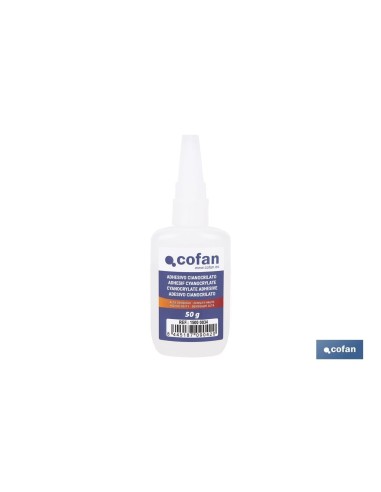 ADHESIVO CIANOACRILATO. ALTA DENSIDAD 50 G