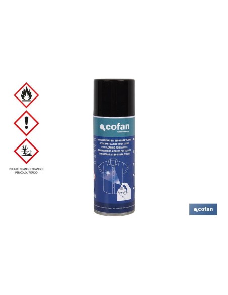 QUITAMANCHAS EN SECO PARA TEJIDOS 200 ML