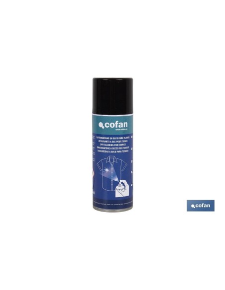 QUITAMANCHAS EN SECO PARA TEJIDOS 200 ML