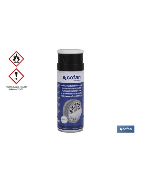 PELICULA REMOVIBLE PROTECCIÓN BLANCO BRILLO 400 ML