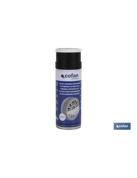 PELICULA REMOVIBLE PROTECCIÓN BLANCO BRILLO 400 ML
